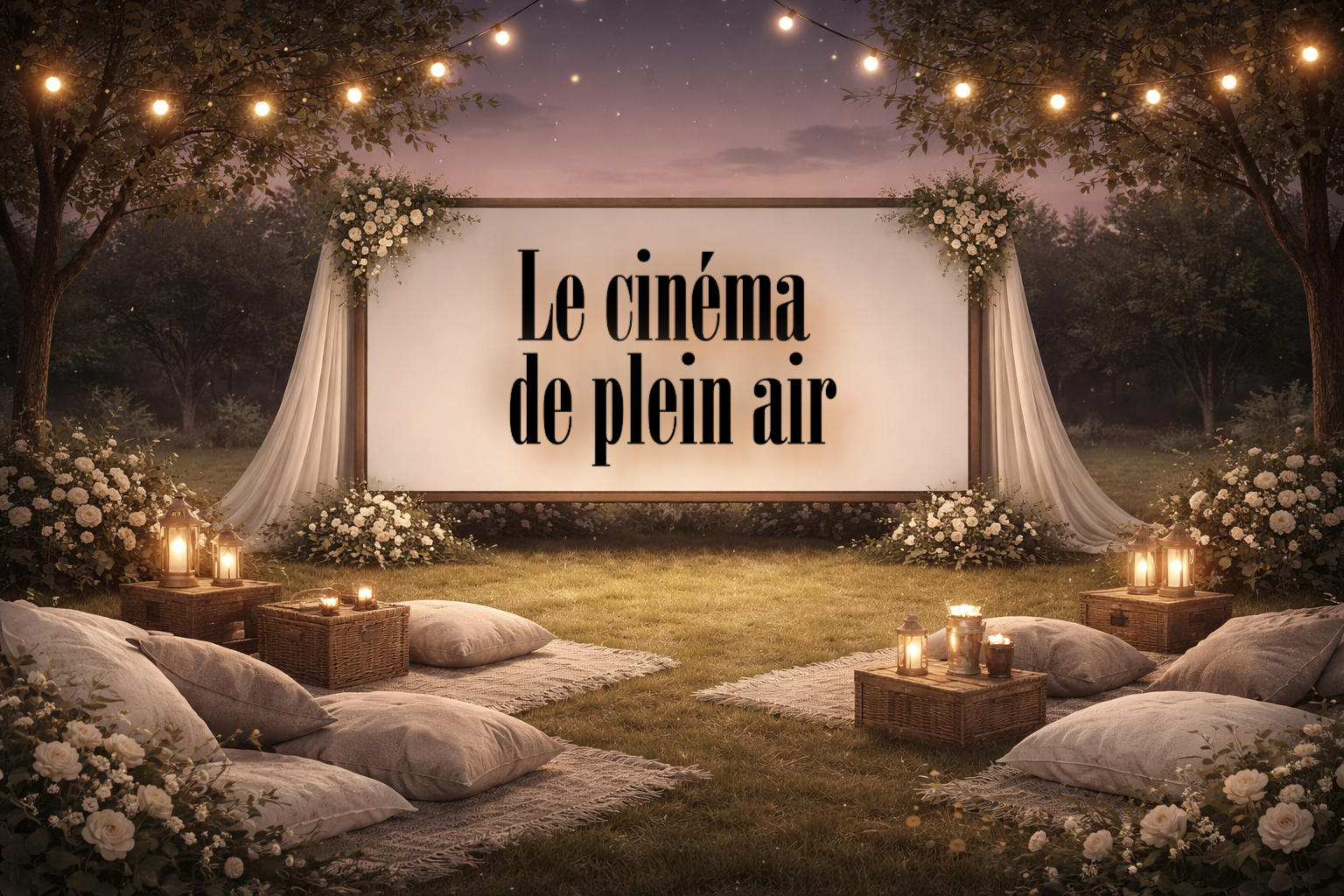Cinéma en plein air